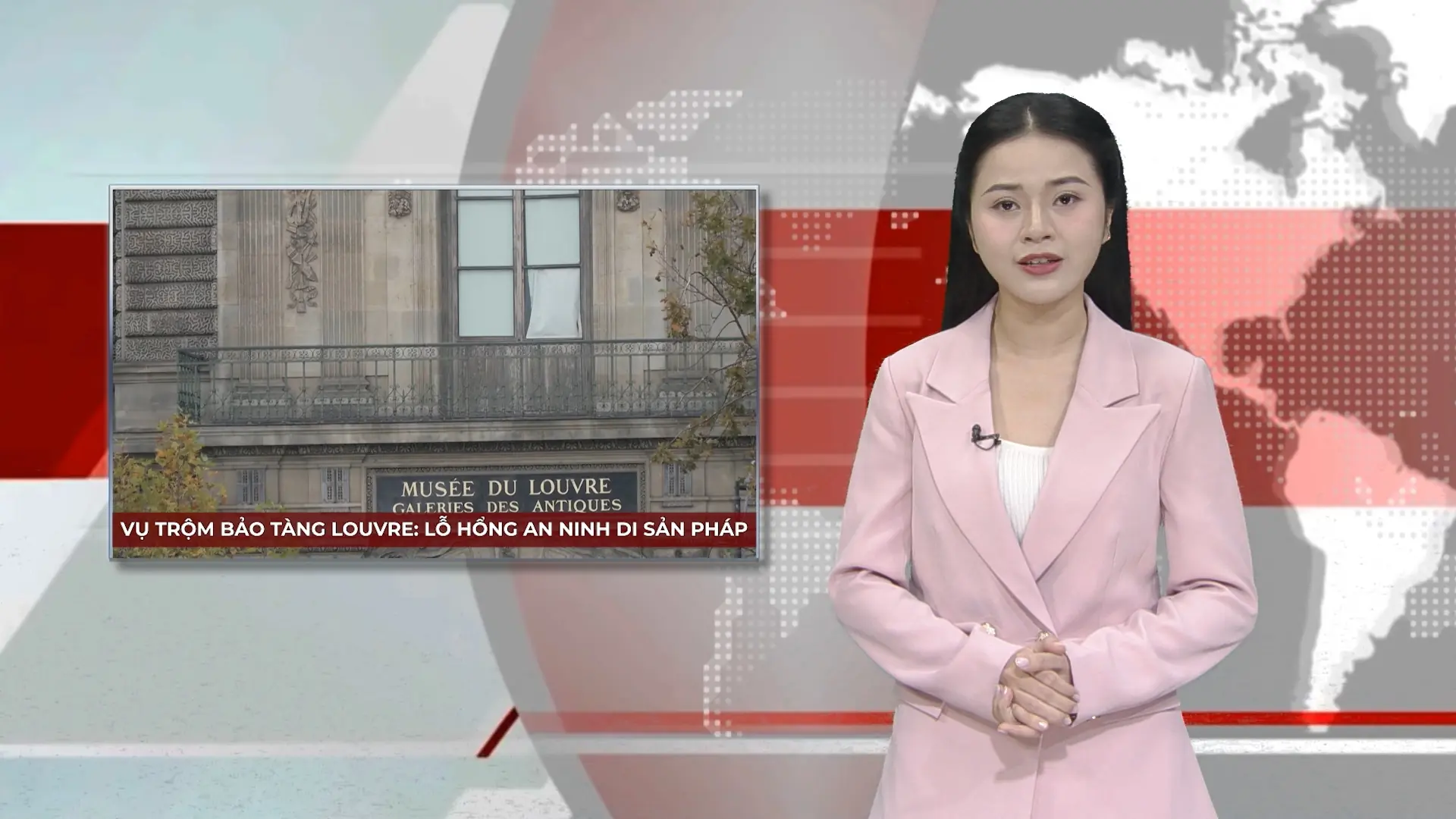 Vụ trộm bảo tàng Louvre: Lỗ hổng an ninh di sản Pháp | Nhìn ra thế giới | 20/10/2025